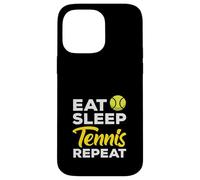 Eat Sleep Tennis Repeat Tennis Player Fun Case for iPhone 14 Pro Max