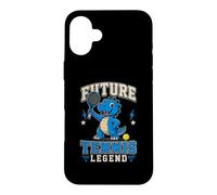 Eat Sleep Tennis Roar Dino Player Court Crew Case for iPhone 16 Plus