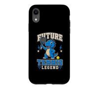 Eat Sleep Tennis Roar Dino Player Court Crew Case for iPhone XR