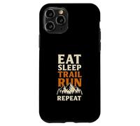 Eat Sleep Trail Run Repeat Mountains Case for iPhone 11 Pro