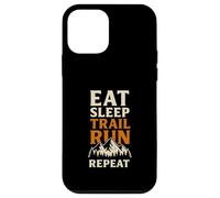 Eat Sleep Trail Run Repeat Mountains Case for iPhone 12 mini