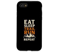 Eat Sleep Trail Run Repeat Mountains Case for iPhone SE (2020) / 7 / 8