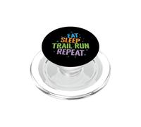 Eat Sleep Trail Run Repeat PopSockets PopGrip for MagSafe