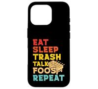 Eat Sleep Trash Talk Foosball Design Case for iPhone 16 Pro
