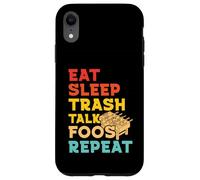 Eat Sleep Trash Talk Foosball Design Case for iPhone XR