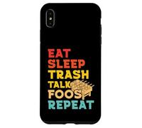 Eat Sleep Trash Talk Foosball Design Case for iPhone XS Max