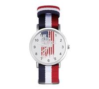 Eat Sleep Wrestle Wrist Watches with Scale for Men Women Casual Braided Strap Easy Reader for Work Workout
