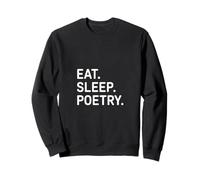 Eat Sleep Write a Poem Poetcore Aesthetic Sweatshirt