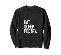 Eat Sleep Write a Poem Poetcore Aesthetic Sweatshirt