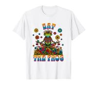 Eat the Frog Yoga Motivation T-Shirt
