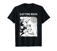 Eat the Rich Anti capitalist anarchist T-Shirt