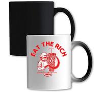 Eat The Rich Karl Marx Color Changing Mug White One Size