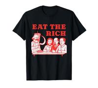 Eat The Rich Karl Marx Kebab Doner Che Guevara Lenin Mao T-Shirt