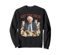 Eat The Rich Sanders Freedom US National Service Protes Sweatshirt