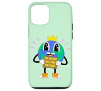 Eat The Rich Will Save The Planet Earth Protest Sign Rally Case for iPhone 12/12 Pro