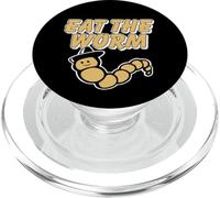 EAT THE WORM - retro throwback drinking funny tequila lover PopSockets PopGrip for MagSafe