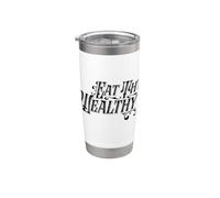 Eat Thy Wealthy Progressive Anti Capitalist Stainless Steel Insulated Tumbler