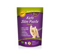 Eat Water Keto Slim Penne Pasta 270g (Pack of 10) - Organic Konjac & Oat Fibre Pasta Alternative, Low Calorie, Zero Carb, Gluten-Free, Fat & Sugar Free, Vegan High Fibre Ready to Eat