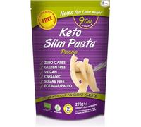 Eat Water Slim Penne - Shirataki, Zero Carbohydrates & Sugar-Free, Made from Organic Konjac Flour, Low-Calorie Vegan, Keto & Paleo-Friendly - 270g (Pack of 5)