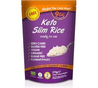 Eat Water Keto Slim Rice Instant Organic Konjac Rice, Zero Carb, Low Calorie, Gluten, Fat & Sugar Free, Ready to Eat, Vegan High Fibre Food for Paleo Diet Friendly (5, Rice)