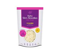 Eat Water Slim Konjac Noodle No-Drain Pasta - 5 × 200 g | Low Carb, Low Calorie, Zero Sugar, Gluten-Free, Vegan & Keto Friendly Ready-to-Eat Shirataki Pasta
