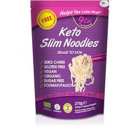 Eat Water Slim Konjac Noodles - Zero Carbohydrates & Low Calorie Diet, Made from Konjac Flour, Organic Keto Paleo Microwaveable Food, Suitable for Vegan | Ready to Eat 270g (Pack of 20)