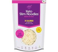 Eat Water Slim Noodles (Pack of 10 x 200g) Made from Konjac Flour, No Drain - Noodles with Low Carb, Low Calorie, Gluten & Fat Free, Vegan High Fibre, Keto Diet Friendly Ready to Eat Food