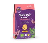 Eat Water Slim Pappardelle Pasta (Pack of 5 x 270g) Organic Konjac Flour & Oats, Zero Carb, Low Calorie, Gluten & Fat Free, Vegan High Fibre Ready to Eat Pasta Alternative, Keto Diet & FODMAP Friendly