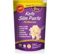 Eat Water Slim Pasta Fettuccine Guilt-Free Pasta Nights Low-Calorie, Gluten-Free Noodles for Delicious Meals 5 Packs of 270g.