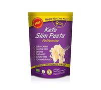 Eat Water Slim Pasta Fettuccine - Shirataki, Zero Carbohydrate 25 Pack * 270 Grams | Made from Organic Konjac Flour | Keto Paleo Diet and Vegan | Zero Sugar and Low Calorie Food
