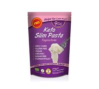Eat Water Slim Pasta Tagliatelle Zero Carbohydrate 25 Pack * 270 Grams | Made from Organic Konjac Flour | Keto Paleo Diet and Vegan | Zero Sugar and Low Calorie Food
