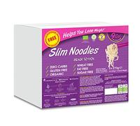 Eat Water Slim Pasta Zero Carbohydrate Enviro| Made from Organic Konjac Flour | Keto Paleo Diet and Vegan | Zero Sugar, Low Calorie Food Noodles 270 g (Pack of 5),