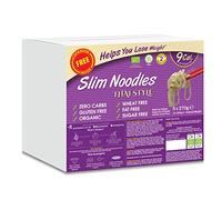Eat Water Slim Pasta Zero Carbohydrate Enviro| Made from Organic Konjac Flour | Keto Paleo Diet and Vegan | Zero Sugar, Low Calorie Food Thai Style 270 g (Pack of 5),