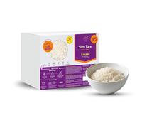 Eat Water Slim Rice Ready to Eat Konjac Rice - Low Calorie, Low Carb, Fat Free, Gluten Free & Vegan Friendly Rice Alternative | Zero Fat, High Fibre, Quick Easy Meal 200g (Pack of 5)