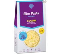 Eat Water Slim Spaghetti Pasta (Pack of 5 x 200g) Made from Konjac Flour, No Drain - Noodles with Low Carb, Low Calorie, Gluten & Fat Free, Vegan High Fibre, Keto Diet Friendly Ready to Eat Food