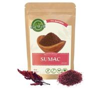 EAT WELL PREMIUM FOODS - Sumac Spice Powder 16 oz Reseable Bag, Bulk Ground Sumac Berries - Bran, Turkish Sumac Seasoning, Middle Eastern Spices