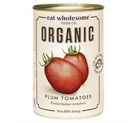 Eat Wholesome Organic Peeled Plum Tomatoes 400g