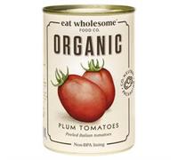 Eat Wholesome Eat Wholesome Organic Peeled Plum Tomatoes 400g