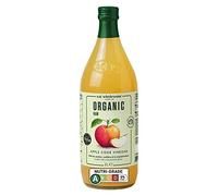 Eat Wholesome Organic Apple Cider Vinegar, 1L - Raw, Unpasteurised, Unfiltered, Award-Winning, Vegan, With The Mother, Glass Bottle