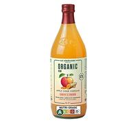 Eat Wholesome Organic Apple Cider Vinegar Turmeric & Cinnamon, 1L - Raw, Unpasteurised, Unfiltered, With The Mother, Vegan, Glass Bottle