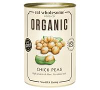 Eat Wholesome Organic Chick Peas 400g (Pack of 6)