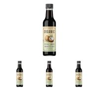 Eat Wholesome Organic Coconut Aminos, Original, 300 ml - Vegan, Soy-Free, Naturally Fermented, Reduced Sodium - For Marinades, Dipping Sauce, Rice Bowls and More (Pack of 4)