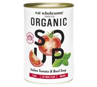 Eat Wholesome Organic Tomato & Basil Soup 400g