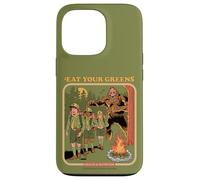 Eat Your Greens Bigfoot Sasquatch Retro Funny Adult Humor Case for iPhone 13 Pro