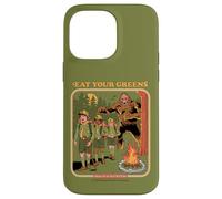 Eat Your Greens Bigfoot Sasquatch Retro Funny Adult Humor Case for iPhone 14 Pro Max