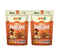 EAT5 VanillaPancake Instant Mix 300g | No Refined Flour, No Refined Sugar, Preservative-Free | Quick & Easy Breakfast or Snack Wholesome, Nutritious & Fluffy Pancakes | High Fiber (Pack of 2)