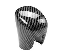 EATAKWARD ABS Automobile Shift Knob Cover Carbon Fiber Decorative Cover Fit for Honda Civic 2022-2023, CRV HRV 2023, Accord 2018-2023 All-Inclusive Shift Head (Black)