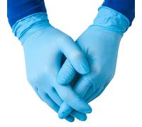 eatasty Disposable Gloves, Blue Nitrile Gloves, Powder-Free, Latex-Free, Multipurpose, Medical Grade, Durable and Comfortable