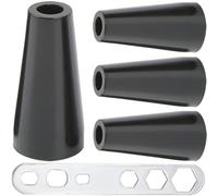 EATBALE 14AK 15AK Gasless Nozzle Welding Torch Consumables for Lincoln for Forney for Chicago Electric and More, Self Protection Welding Parts 100L MIG Welder Accessories 4Pcs