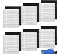 EATBALE 6 Pack Hepa Filter for Eufy Clean L50 / L50 SES / L60 / L60 Hybrid Robot Vacuum Cleaner Hepa Filter Replacement Parts Attachment Consumable Washable Reusable Accessories Kit
